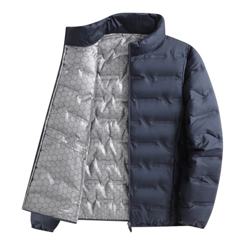 Steppjacke Herren mit Stehkragen – Ansicht 6