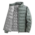 Steppjacke Herren mit Stehkragen – Ansicht 1