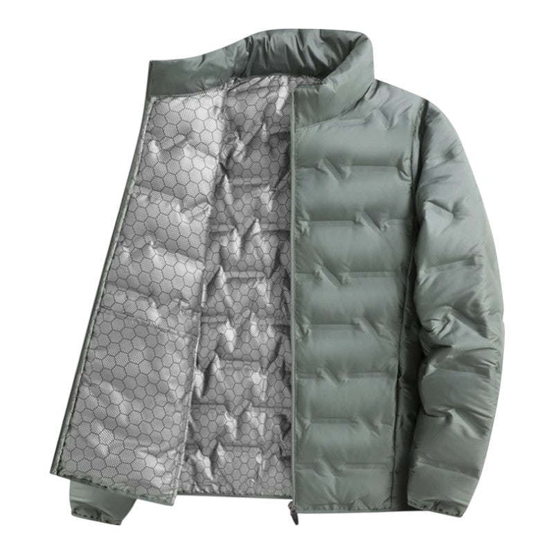 Steppjacke Herren mit Stehkragen – Ansicht 1