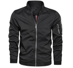 Slim Fit Bomberjacke Herren – Ansicht 1