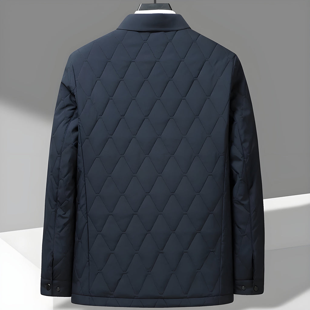Leichte Steppjacke Herren mit Kragen – Ansicht 7