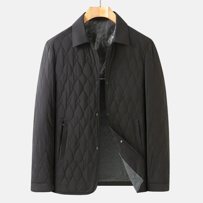 Leichte Steppjacke Herren mit Kragen – Ansicht 8