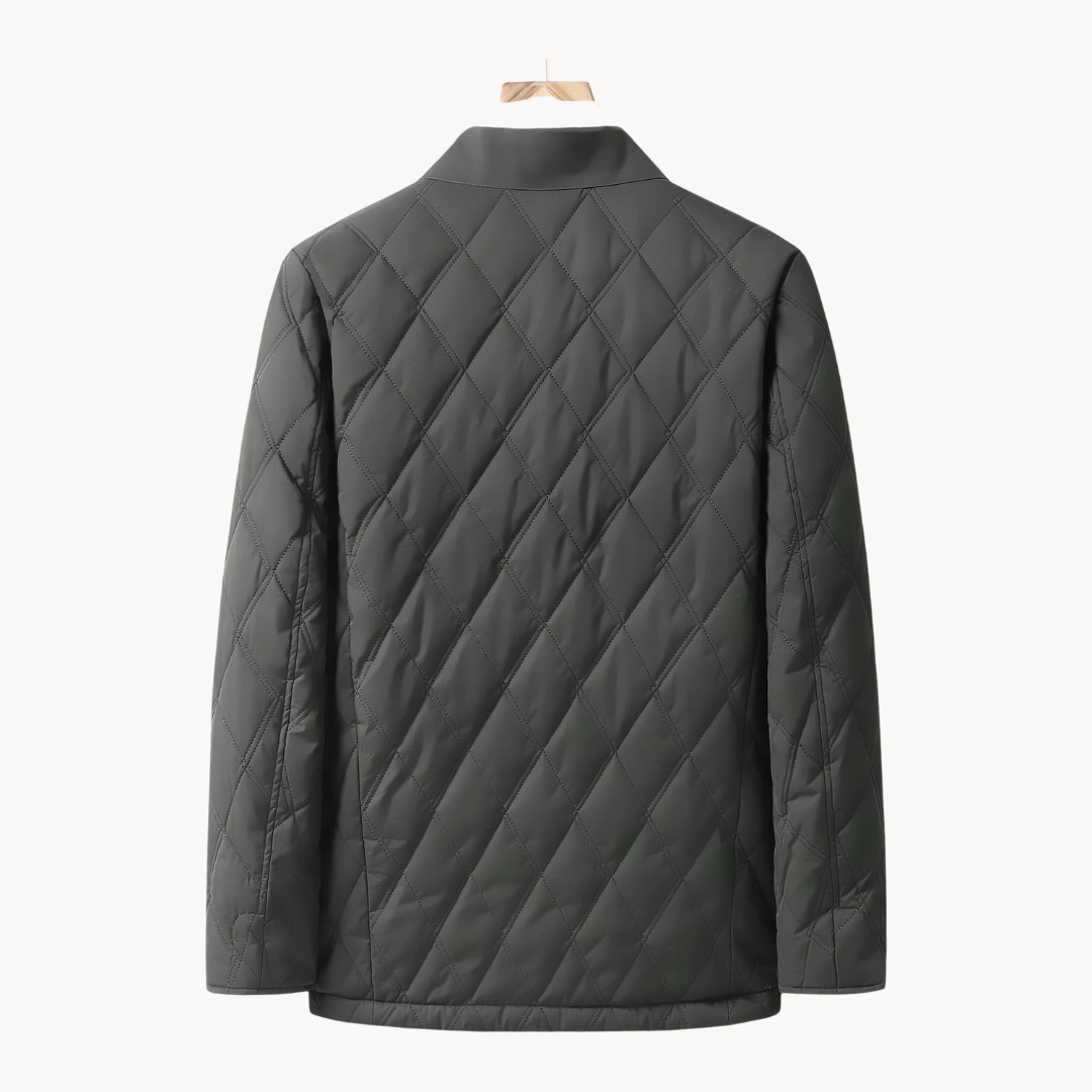Leichte Steppjacke Herren mit Rautensteppung – Ansicht 2