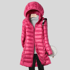 Wintermantel Damen lang mit Kapuze – Ansicht 7