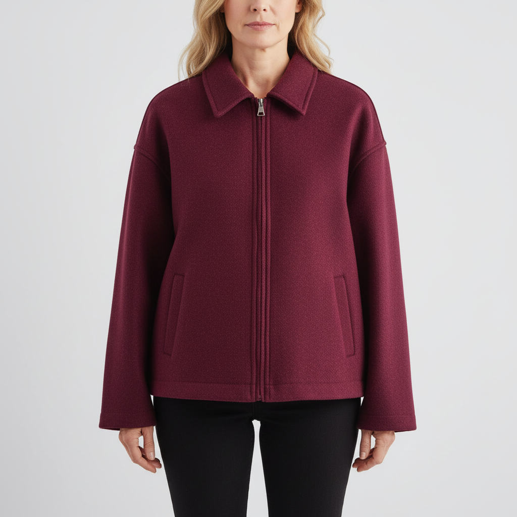 Übergangsjacke Damen mit Reißverschluss – Ansicht 2