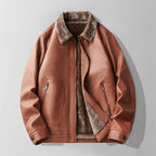 Herrenjacke mit Fellkragen – Ansicht 3