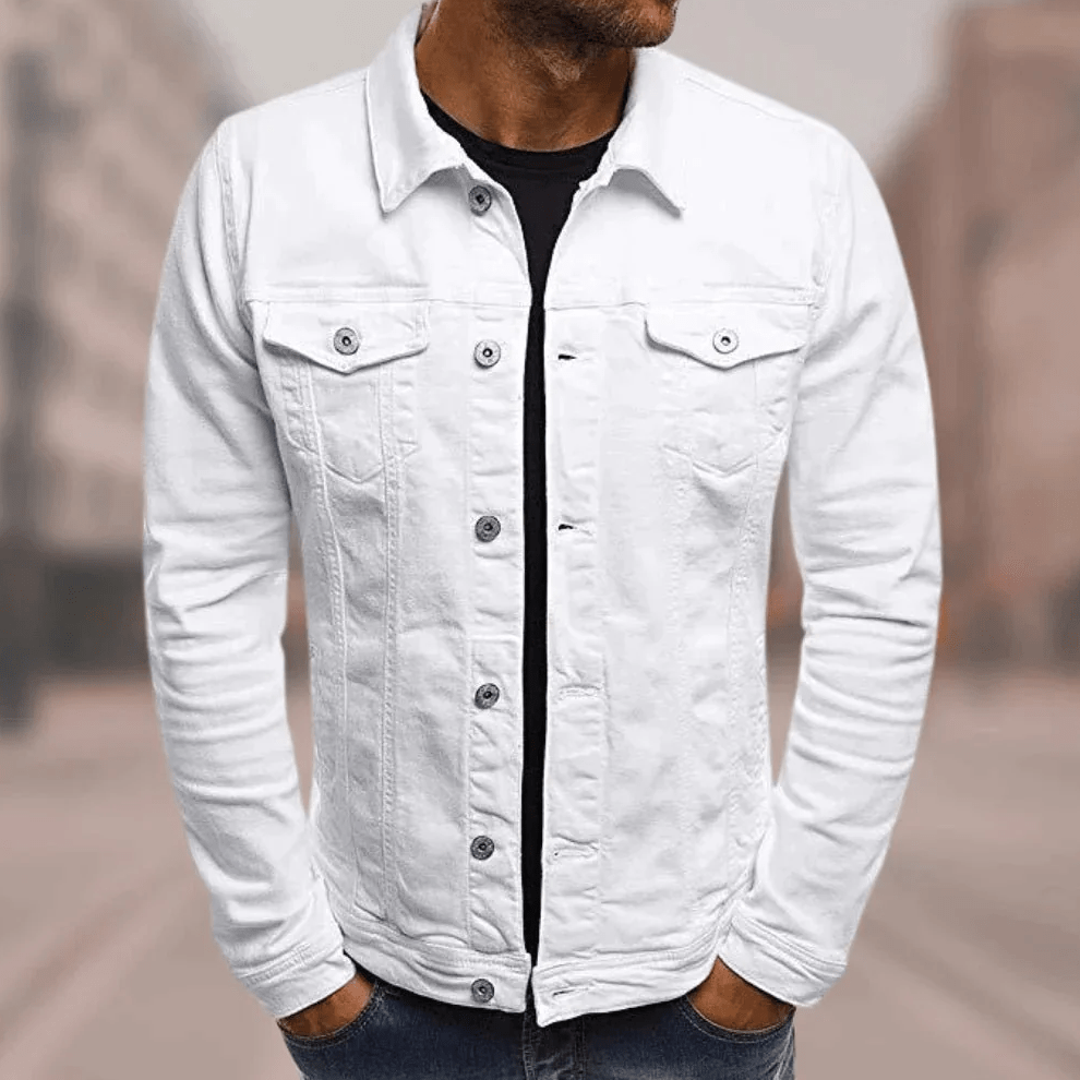 Hemdjacke Herren mit Brusttaschen – Ansicht 2