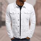 Hemdjacke Herren mit Brusttaschen – Ansicht 2