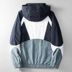 Leichte Kapuzenjacke Herren Colorblock – Ansicht 5