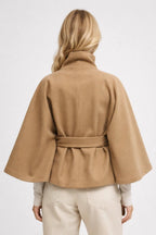 Cape Mantel Damen mit Gürtel – Ansicht 2
