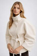 Cape Mantel Damen mit Gürtel – Ansicht 3