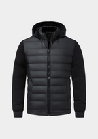 Hybridjacke Herren mit Kapuze – Ansicht 2