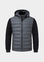 Hybridjacke Herren mit Kapuze – Ansicht 5