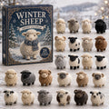Winterschafe Adventskalender 2026 – 24 Schafanhänger