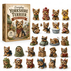 Yorkshire Terrier Adventskalender 2026 – 24 Yorkie-Anhänger